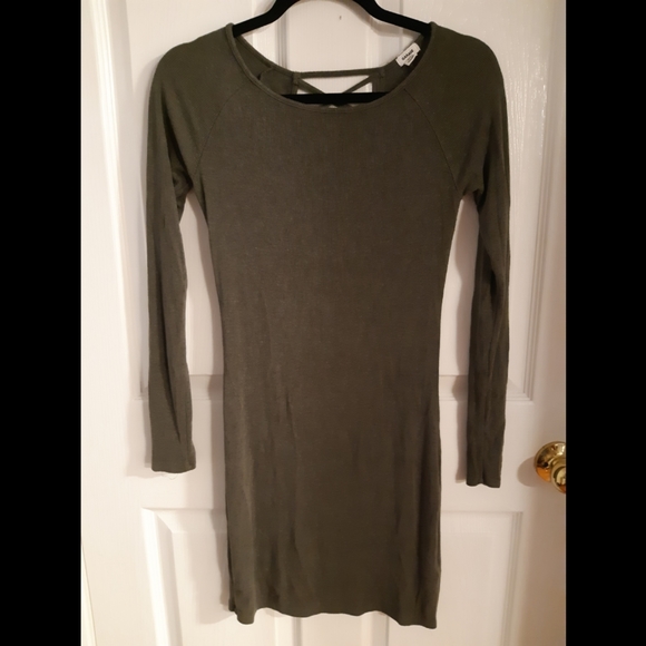 Garage Rib-knit Bodycon Longsleeve - Picture 2 of 5